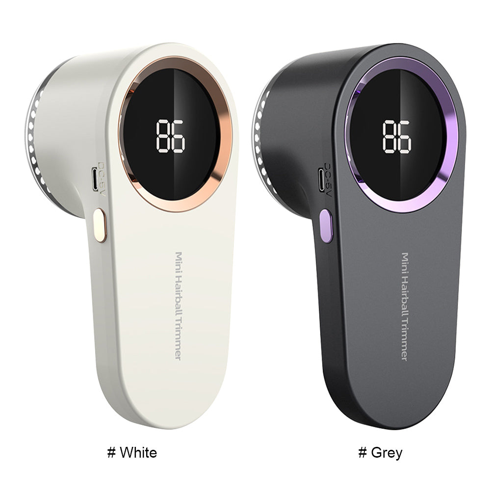 Digital Display Electric Pellet Fluff Remover, Sweater Shaver, USB Rechargeable, Electric Lint Remover, Household
