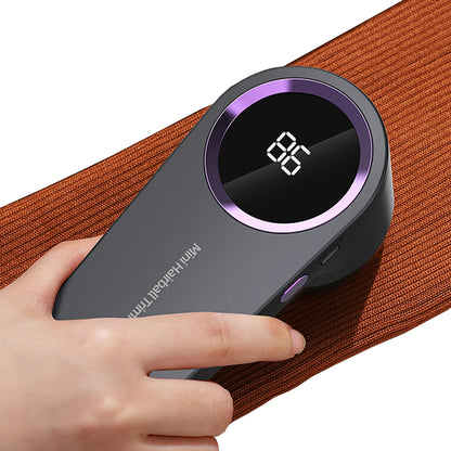 Digital Display Electric Pellet Fluff Remover, Sweater Shaver, USB Rechargeable, Electric Lint Remover, Household