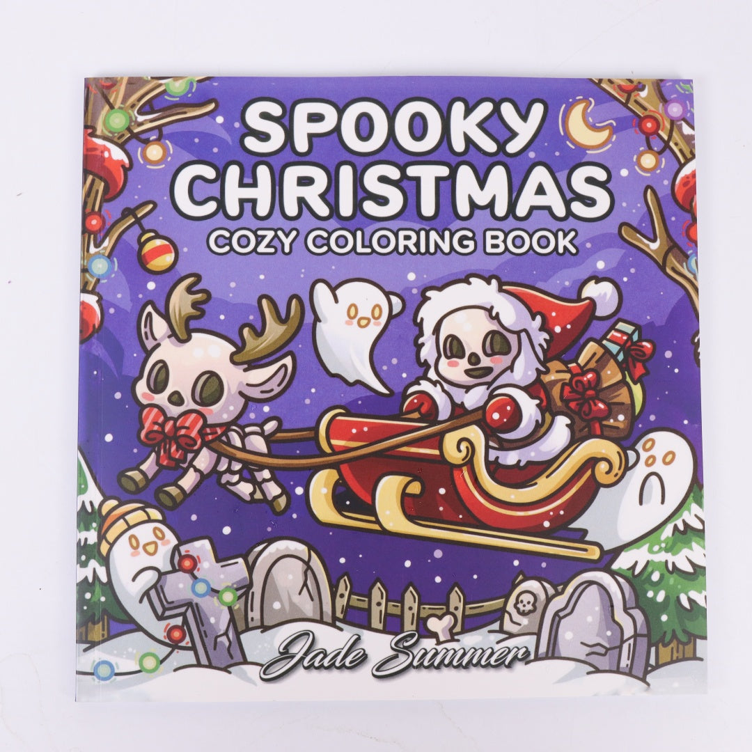 Adult Coloring Book, Lovely And Creepy Creatures, Cozy Moments for Relaxation, Stress Relief