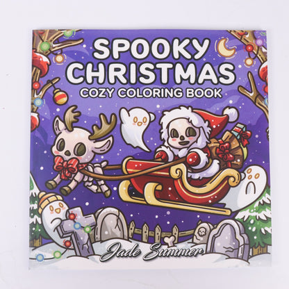 Adult Coloring Book, Lovely And Creepy Creatures, Cozy Moments for Relaxation, Stress Relief