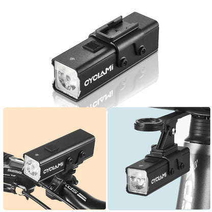 Type C Rechargeable LED Bike Light, Waterproof Front Lamp, Bicycle Headlight, Essential Bike Accessories