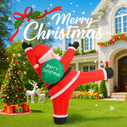 LED Home Supplies, Christmas Series Holiday Inflatable, Santa Claus Model Climb, Ornament Gift, Yard Lawn Decor
