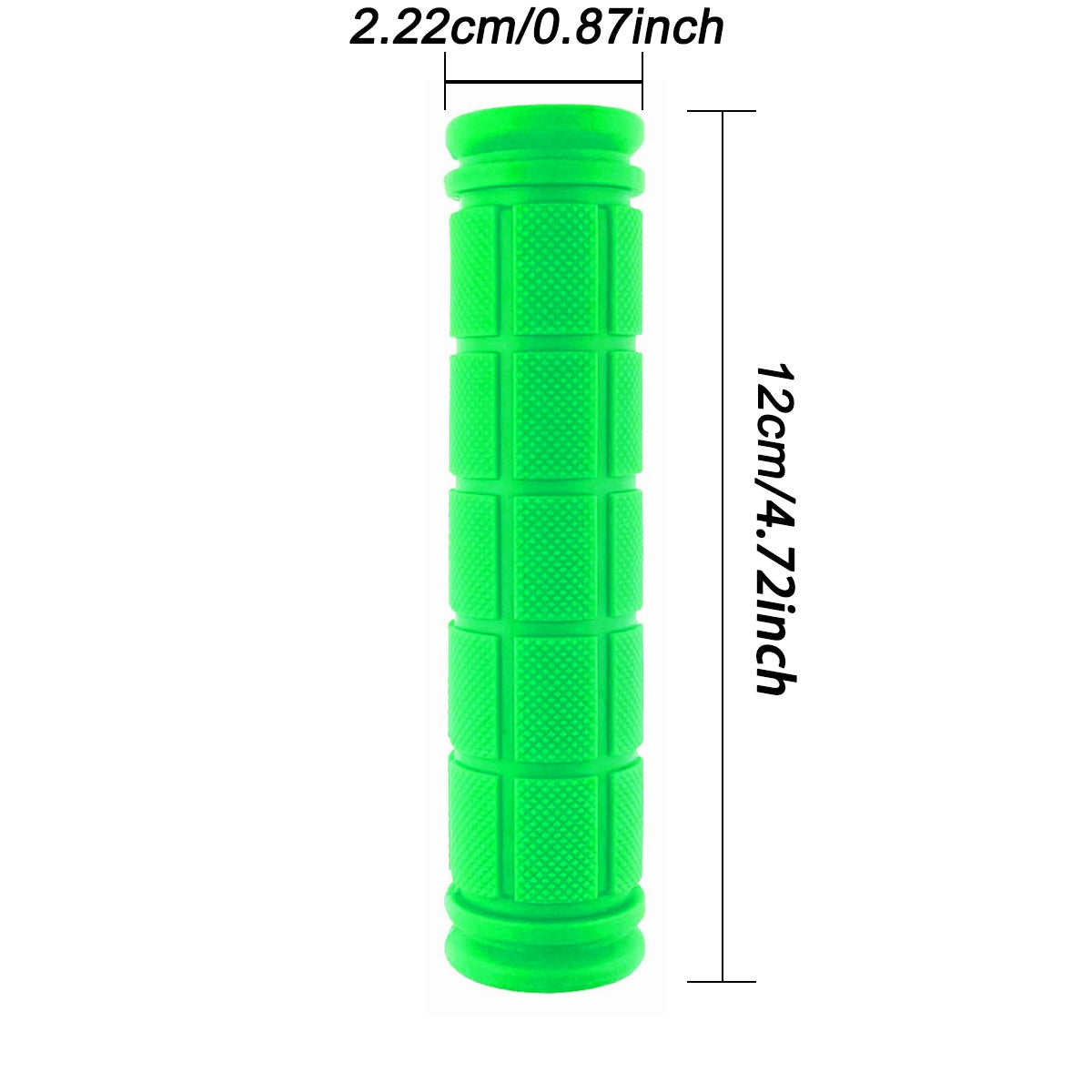 Soft Rubber Handlebar Grip, Anti Slip Bicycle Grip Cover, Kids Mountain Bike Handle Grip Accessories