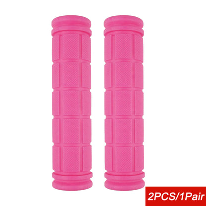Soft Rubber Handlebar Grip, Anti Slip Bicycle Grip Cover, Kids Mountain Bike Handle Grip Accessories