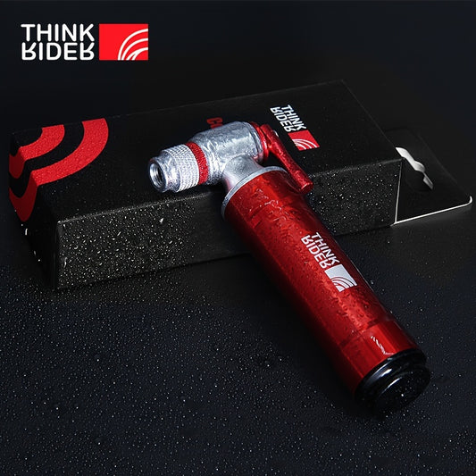Aluminum Bike Pump, Bicycle Inflator, Schrader Presta Valve Adapter, Tire Tube Pump for Bicycles