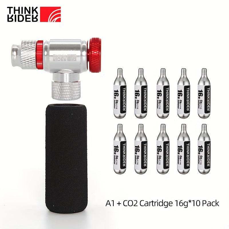 Aluminum Bike Pump, Bicycle Inflator, Schrader Presta Valve Adapter, Tire Tube Pump for Bicycles