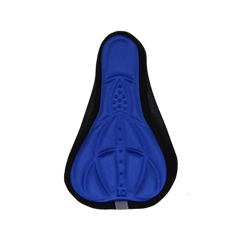 3D Soft Cycling Seat Cover, Bicycle Saddle Cushion, Thickened Sponge Pad, Mountain Bike Breathable Outdoor Accessory