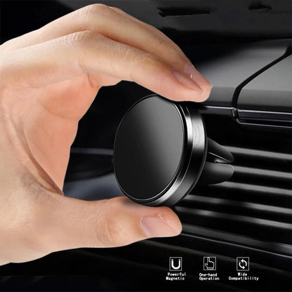 Magnetic Car Phone Holder Air Vent Mount Mobile Stand for iPhone Xiaomi Samsung
