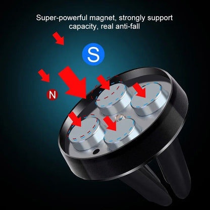 Magnetic Car Phone Holder Air Vent Mount Mobile Stand for iPhone Xiaomi Samsung