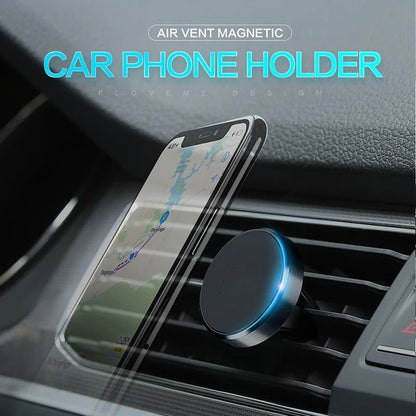 Magnetic Car Phone Holder Air Vent Mount Mobile Stand for iPhone Xiaomi Samsung