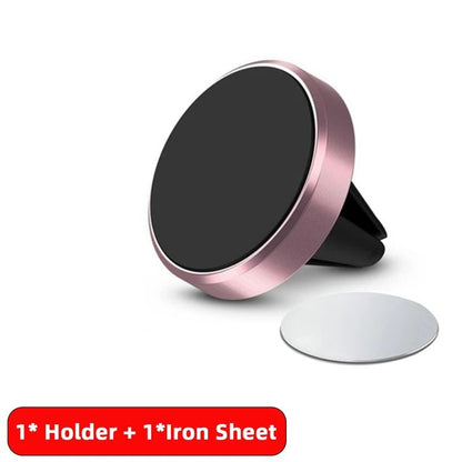 Magnetic Car Phone Holder Air Vent Mount Mobile Stand for iPhone Xiaomi Samsung