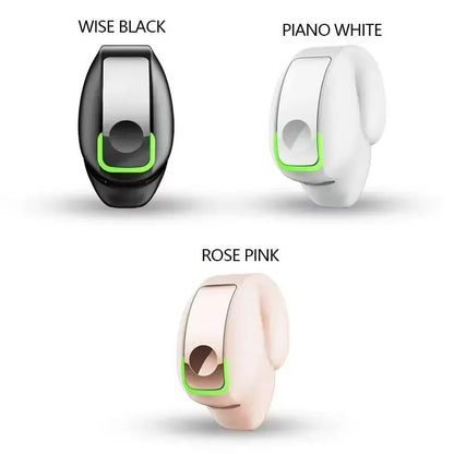Bluetooth Earphone Clip On Mono Bone Conduction GD28 Wireless Headset