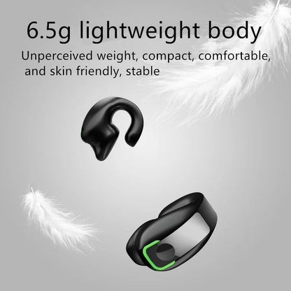 Bluetooth Earphone Clip On Mono Bone Conduction GD28 Wireless Headset