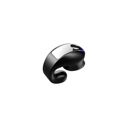 Bluetooth Earphone Clip On Mono Bone Conduction GD28 Wireless Headset