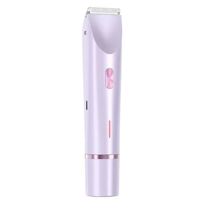 Electric Razor for Women 2 in 1 Painless Body and Facial Hair Remover