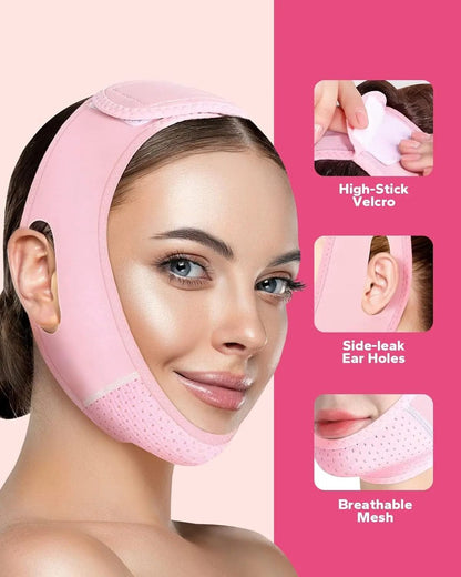 Reusable V Line Face Lifting Strap Double Chin Reducer
