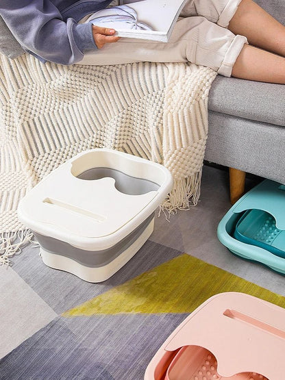 Foldable Foot Massage Bath Bucket