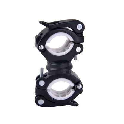 Multifunctional Rotatable Bike Light Holder, MTB LED Flashlight Bracket, Road Cycling Mount Accessory