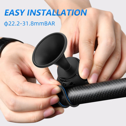 Waterproof Bicycle Horn, Loud Electronic Bell, Battery, Road and Mountain Bike Alarm