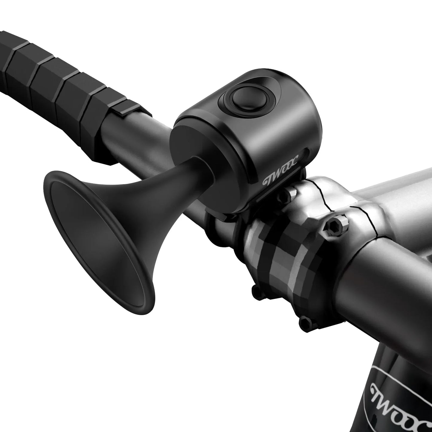 Waterproof Bicycle Horn, Loud Electronic Bell, Battery, Road and Mountain Bike Alarm