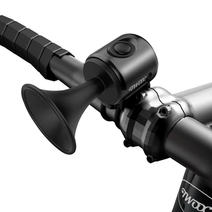 Waterproof Bicycle Horn, Loud Electronic Bell, Battery, Road and Mountain Bike Alarm