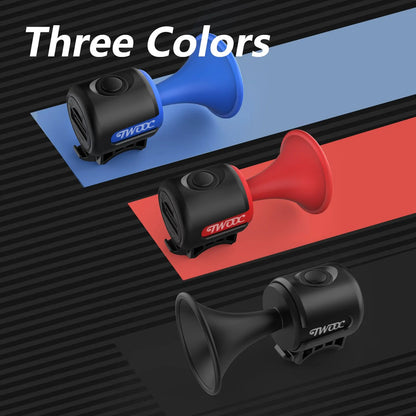 Waterproof Bicycle Horn, Loud Electronic Bell, Battery, Road and Mountain Bike Alarm