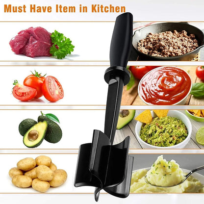 Heat Resistant Meat Chopper for Hamburger and Ground Meat
