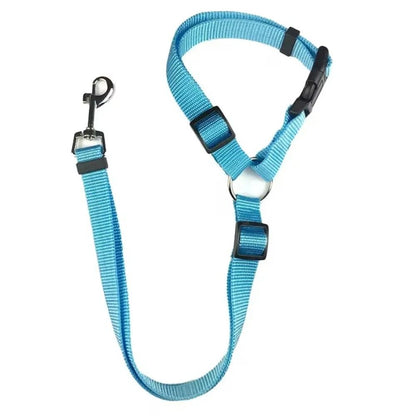Adjustable Pet Car Seat Belt Leash for Dogs and Cats.