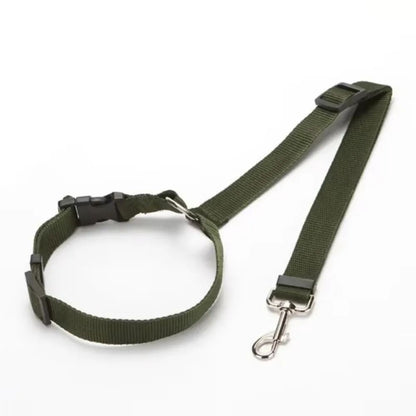 Adjustable Pet Car Seat Belt Leash for Dogs and Cats.