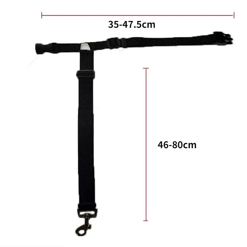 Adjustable Pet Car Seat Belt Leash for Dogs and Cats.
