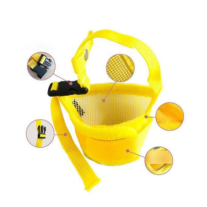 Adjustable Mesh Dog Muzzle – Breathable Anti-Barking and Anti-Biting Pet Mouth Cover