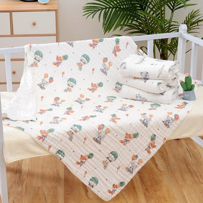 Ultra-Absorbent Baby Towel, Breathable Childrens Bath Towel, Newborn Towel Blanket