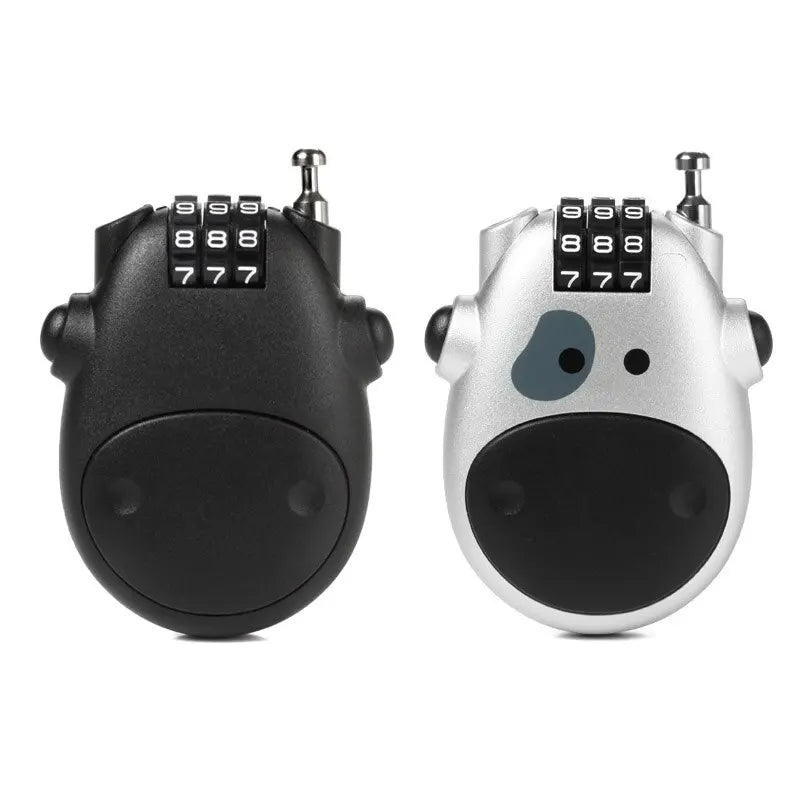 High Precision Bicycle Code Lock, Steel Cable Rope Lock, Helmet and Luggage Password Lock for Multi-Purpose Use