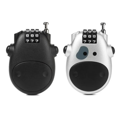High Precision Bicycle Code Lock, Steel Cable Rope Lock, Helmet and Luggage Password Lock for Multi-Purpose Use