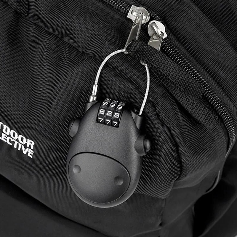 High Precision Bicycle Code Lock, Steel Cable Rope Lock, Helmet and Luggage Password Lock for Multi-Purpose Use