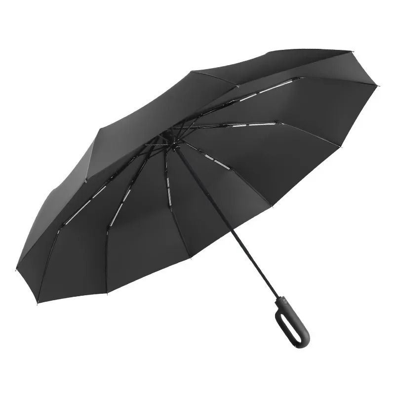 20 Rib Windproof Automatic Folding Umbrella with Large Canopy