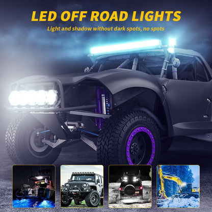 Work Light LED Bar for Truck, Car, SUV, Tractor, Boat, Off Road, ATV, Barra Headlights