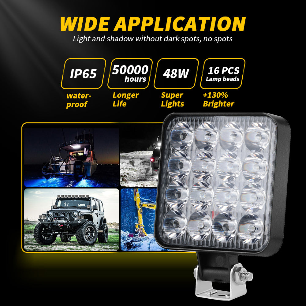 Work Light LED Bar for Truck, Car, SUV, Tractor, Boat, Off Road, ATV, Barra Headlights