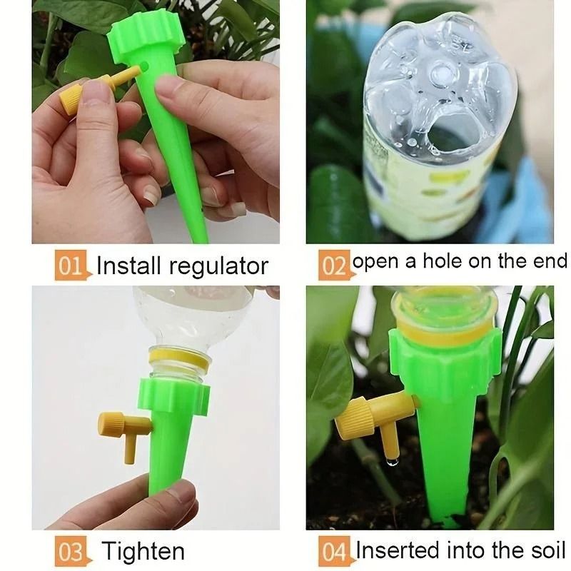 Adjustable Automatic Drip Irrigation System 10 Piece Set