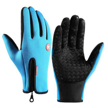 Winter Warm, Windproof Gloves, Touch Screen, Waterproof, Anti Slip, for Men and Women, Bicycle, Sports