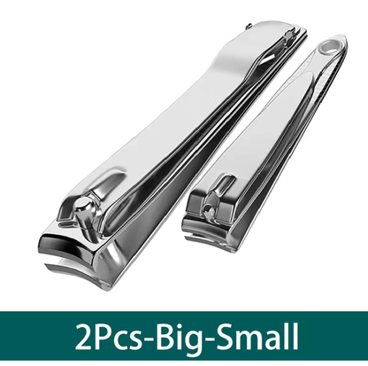 PrecisionEdge Stainless Steel Nail Clippers for Thick and Hard Nails