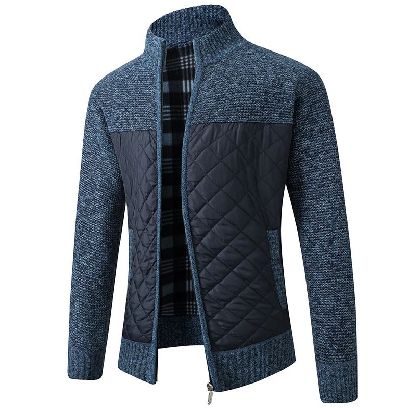 Slim Fit Knitted Cardigan Coat, Cozy & Stylish for Winter Wear