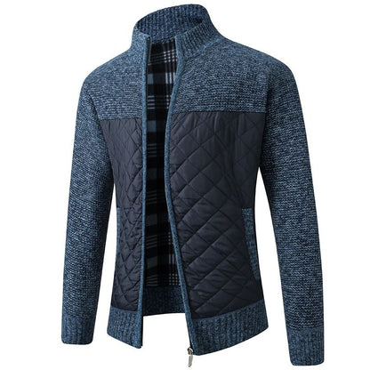 Slim Fit Knitted Cardigan Coat, Cozy & Stylish for Winter Wear