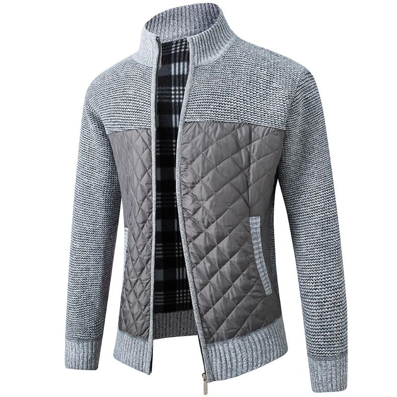 Slim Fit Knitted Cardigan Coat, Cozy & Stylish for Winter Wear