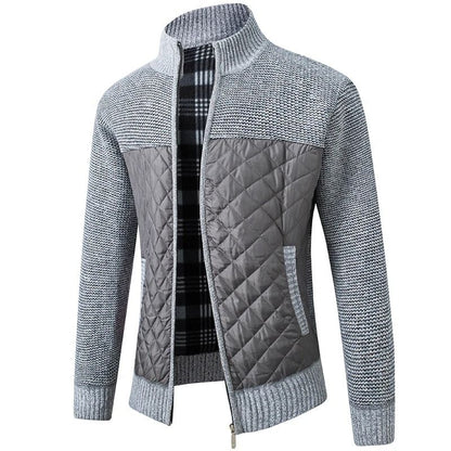 Slim Fit Knitted Cardigan Coat, Cozy & Stylish for Winter Wear