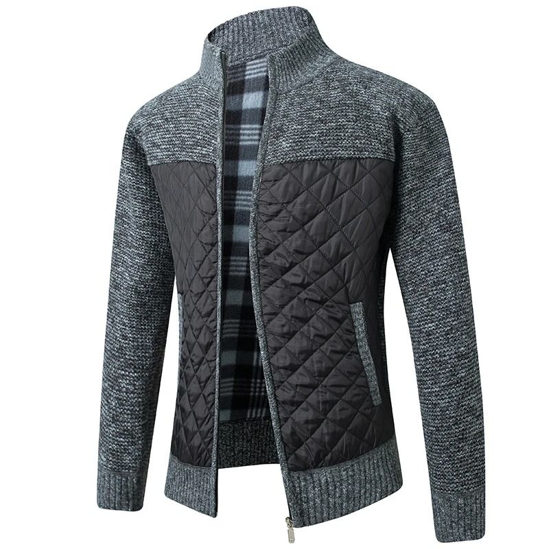 Slim Fit Knitted Cardigan Coat, Cozy & Stylish for Winter Wear