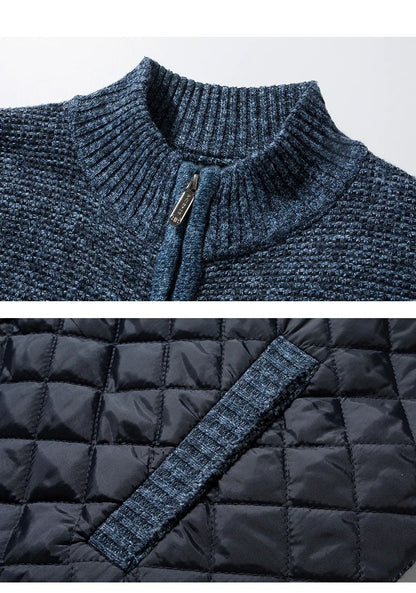 Slim Fit Knitted Cardigan Coat, Cozy & Stylish for Winter Wear