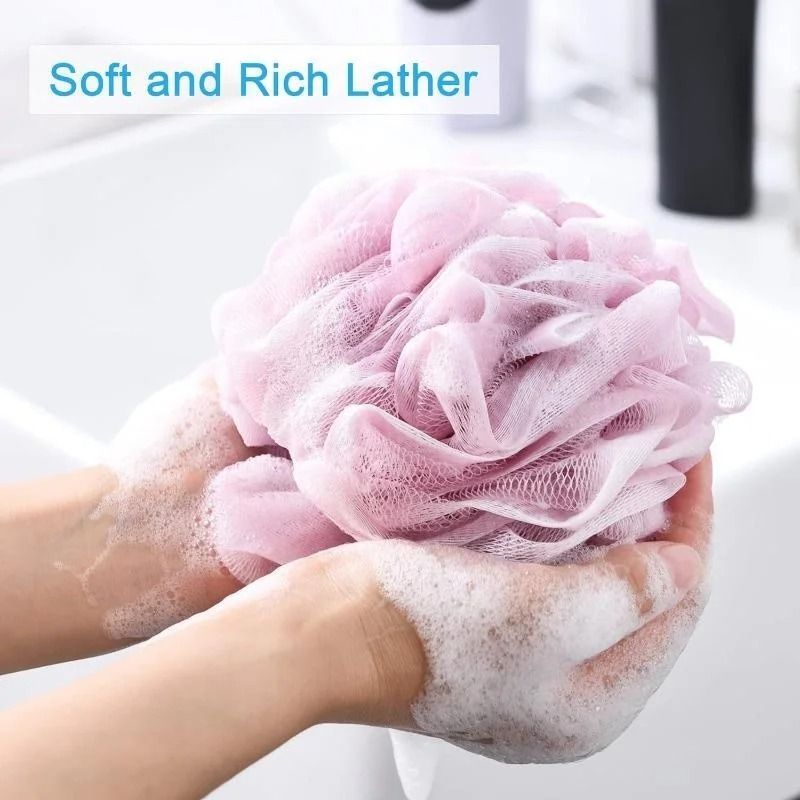 Luxury Bath Sponge for Rich Lather and Deep Cleaning