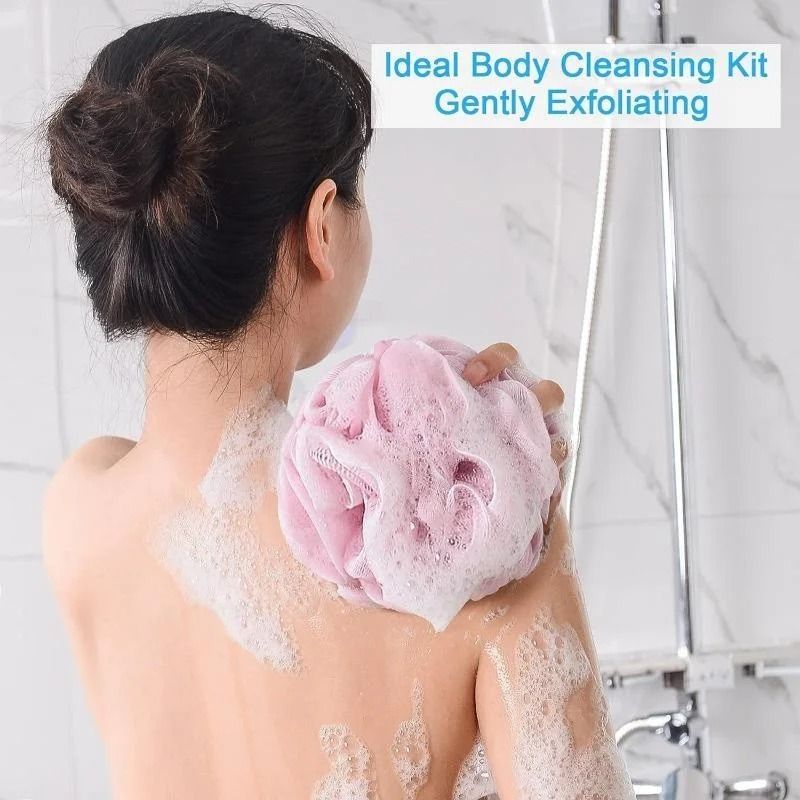 Luxury Bath Sponge for Rich Lather and Deep Cleaning