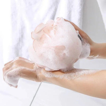Luxury Bath Sponge for Rich Lather and Deep Cleaning